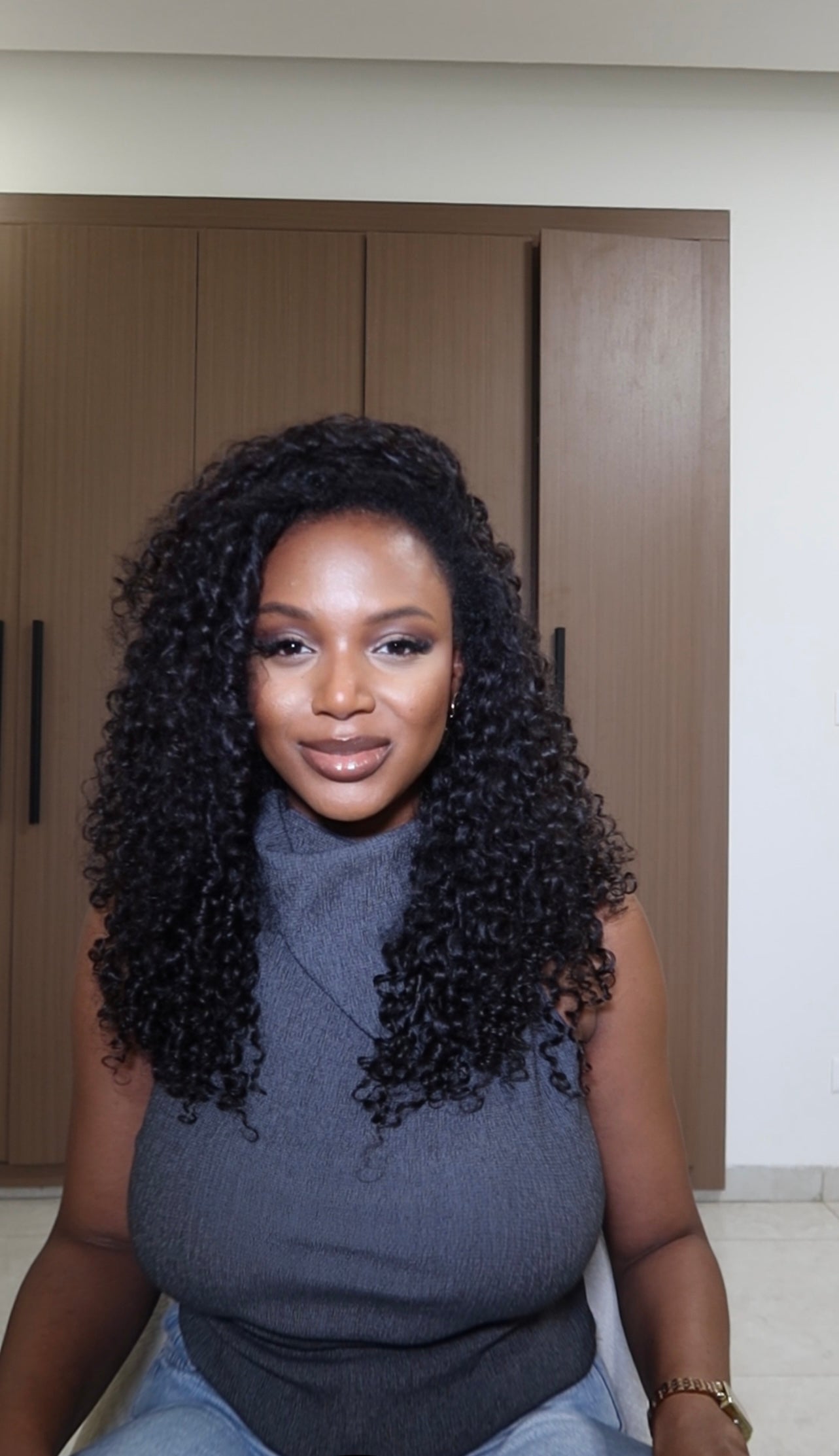 AMAYA HALF WIG Raw Hair Burmese Curl