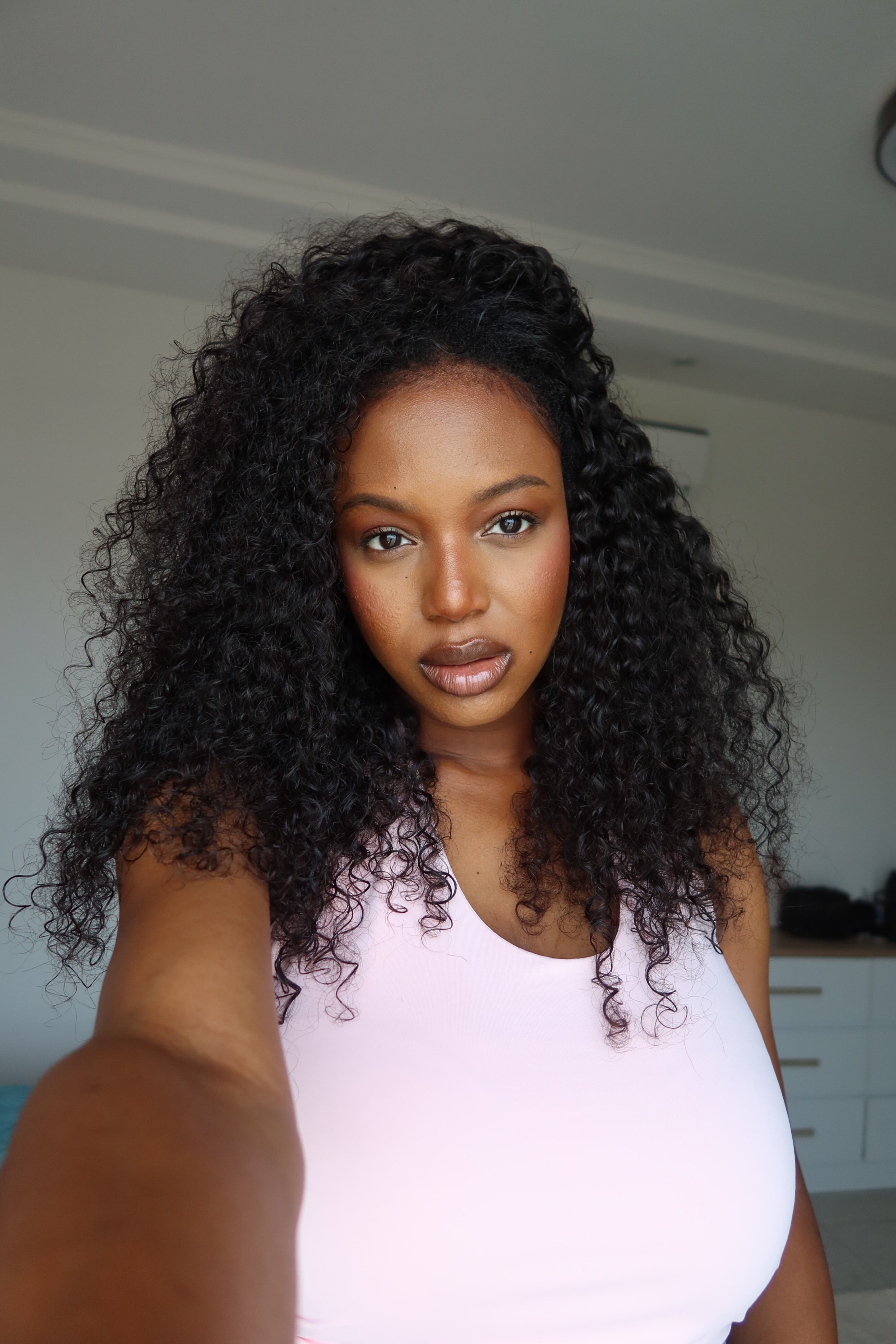 AMAYA HALF WIG Raw Hair Burmese Curl