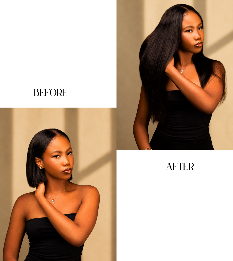 Extensions à clip Raw Hair Vietnamese Straight