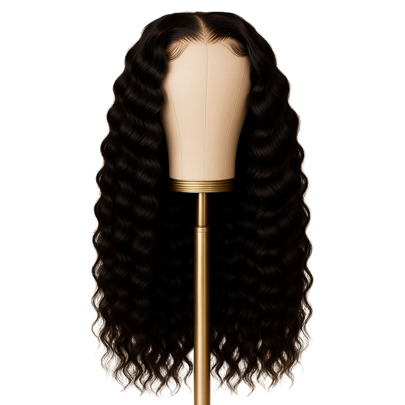 13x4 Cambodian Deep Wave HD Frontal Wig