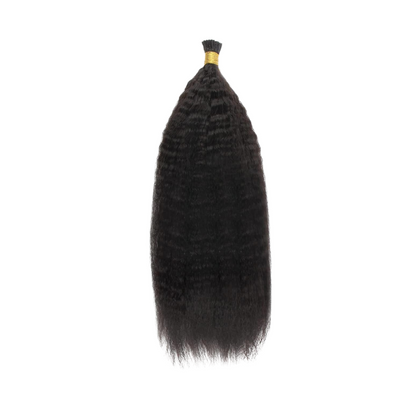 I-Tip Raw Hair Burmese Kinky Straight