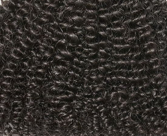 Perruque Raw Hair Closure Wig 5x5 Burmese Kinky Curl
